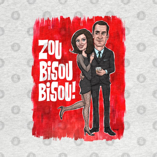 Zou Bisou Bisou by mcillustrator